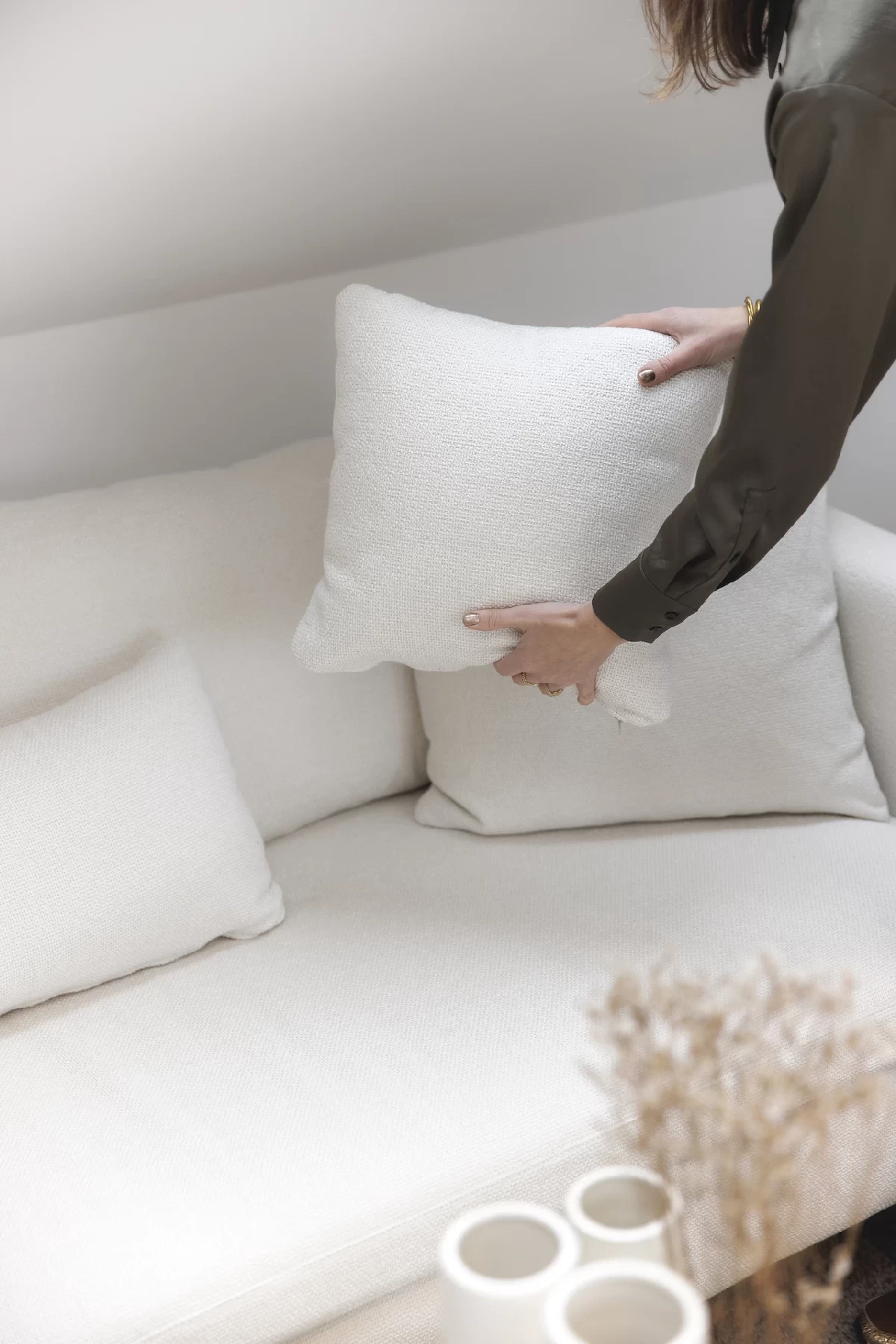 Canapé et coussins Lill déhoussable Sits sur mesure