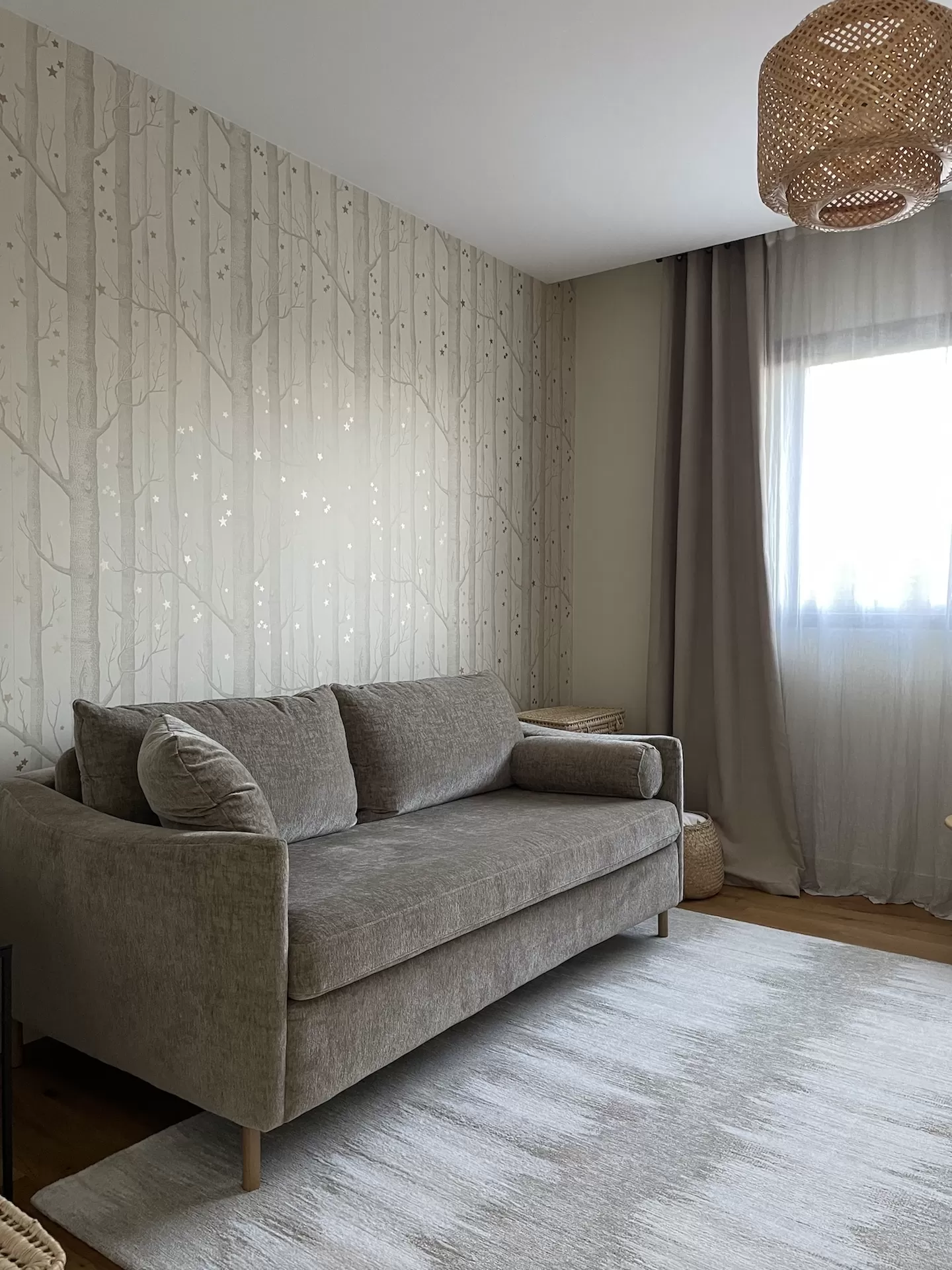 canapé rouen beige gris taupe en tissu